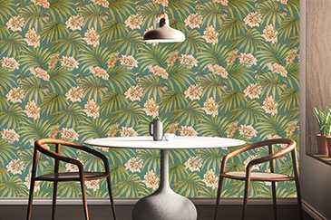 Wallcoverings With Nature Inspired Patterns Can Impact Your Well Being